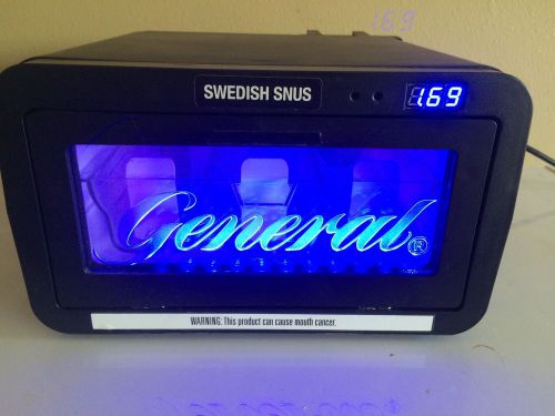 General Brand Swedish SNUS Refrigerator Model MH3 Works Great! Display Fridge