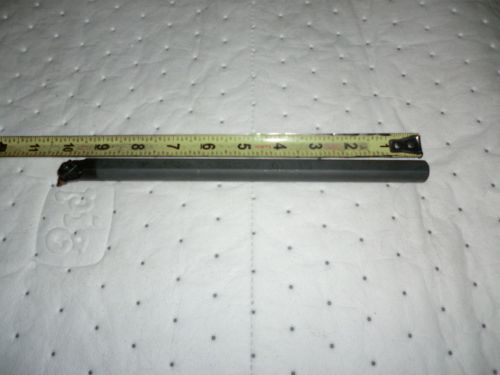 USED 5/8&#039;&#039; GROOVE CARBIDE BORING BAR- CARBIDE INSERT 10&#034; OAL COOLANT / USA