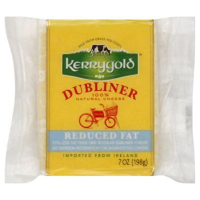 Kerrygold Natural Cheese Reduced Fat Dubliner Wedge, 7 Oz