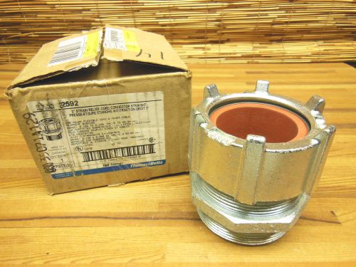 Thomas &amp; Betts 2592 3&#034; strain relief cord connector