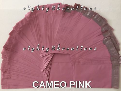 5 CAMEO PINK Color 6x9 Flat Poly Mailers Shipping Postal Package Envelopes Bags
