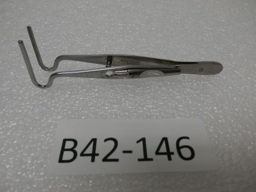 Storz E-2504 BERKE Ptosis Clamp Forceps 4&#034; Jaws 20mm Eye Opthalmic Instruments