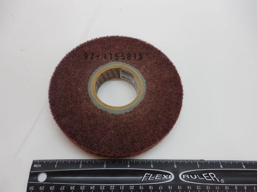 Norton Bear - Tex abrasive wheel MD 6&#034; x 1&#034; x 2&#034;  A/O Fine max RPM 3000