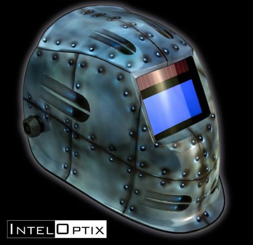 Rivets 1700 Auto Darkening Solar Welding Helmet Mask + Grind mode  ARC MIG Hood