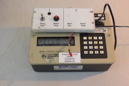 Campbell Scientific 21X Micrologger w/ Power Adapter
