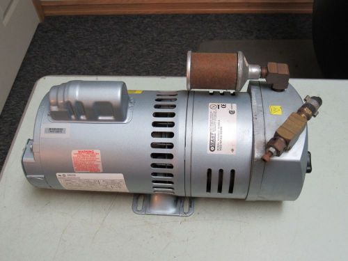 Gast 1023-101aq-g608x 3/4hp vacuum compressor pump emerson g608ex free ship for sale