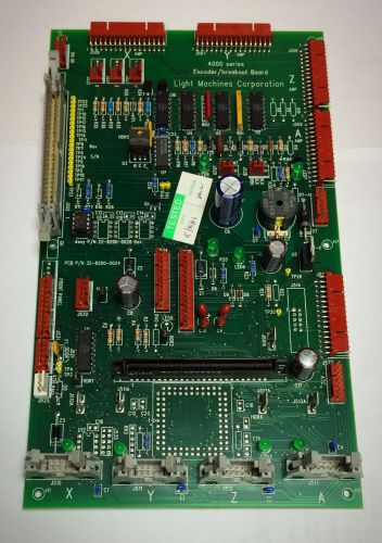 Light Machines Corp Encoder/Breakout Board Assy P/N:22-8200-0024