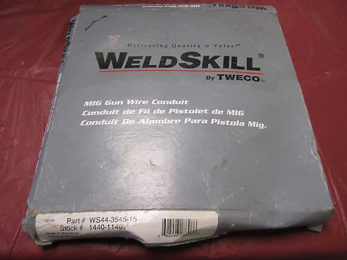 TWECO WS44-3545-15 WELD SKILL MIG GUN WIRE CONDUIT NIB
