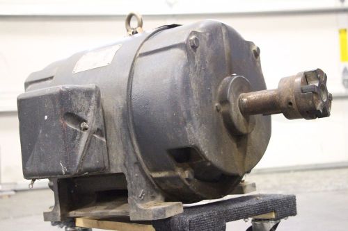 Allis chalmers induction motor 15hp 66 208-220/440v type g 1750 rpm 3-phase 60cy for sale