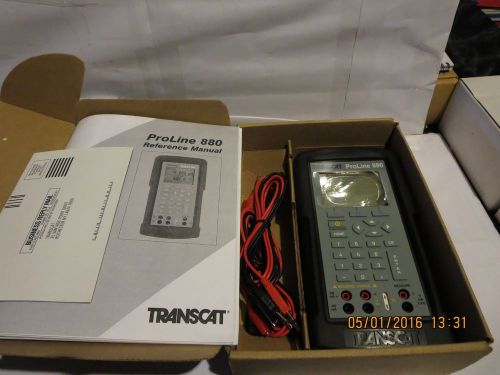 Transcat proline 880 calibrator, mnfg by martel electronics (part of fluke). for sale