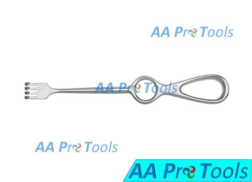 AA Pro: Volkman Retractor 4 Prong Blunt 8.5&#034;Surgical Instrument Stainless Steel