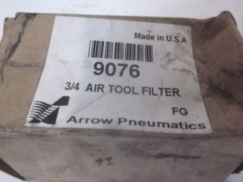 ARROW 9076 AIR TOOL FILTER 3/4 IN LINE SCREEN *NEW IN A BOX*