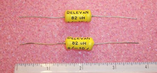 QTY (5)  4590-823K DELEVAN 82uH HIGH CURRENT FILTER INDUCTOR