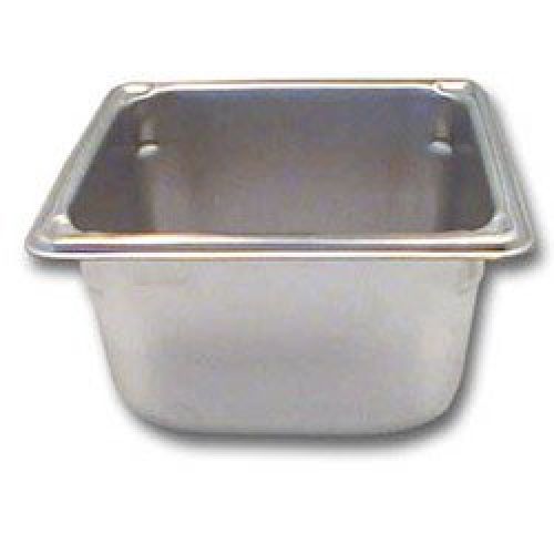 Vollrath (30642) 4&#034; Deep Super Pan V(TM) Stainless Steel Sixth-Size Steam Table