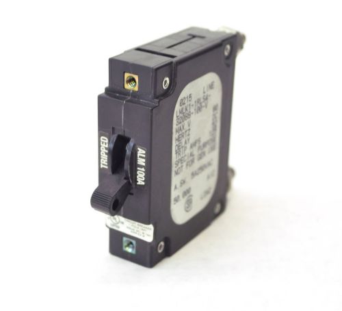 Airpax Sensata LMLK1-1RLS4-32088-100-V 1P 100A 80VAC Circuit Breaker w Aux