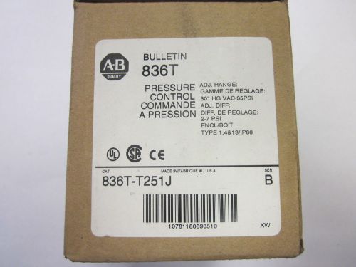 Allen Bradley 836T-T251J Pressure Control Switch