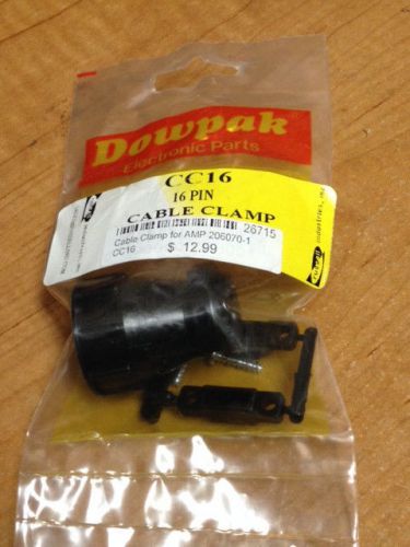 Cpc circular plastic cable clamp - 16 pin - dowpak cc16 - new for sale