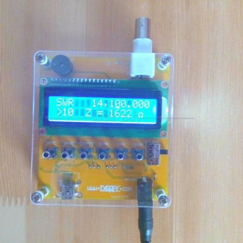 Digital LED MR100 Shortwave Antenna Analyzer Meter Tester For Ham Radio DC 12V