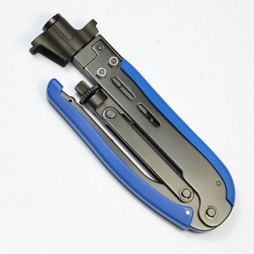 New coax compression crimping tool f-type crimper cable tech rg6 rg59 rg11 for sale