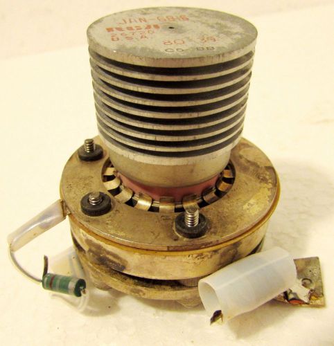 VHF/UHF TRANSMITTER POWER AMPLIFIER TUBE &amp; SOCKET RCA 6816