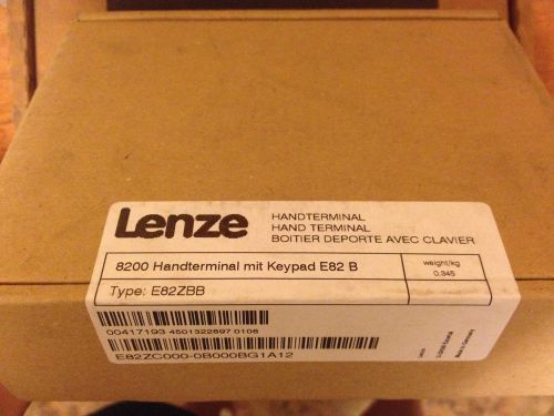 LENZE E82ZC000 E82ZBB Hand Terminal 8200 Keypad Brand NEW SEALED MINT