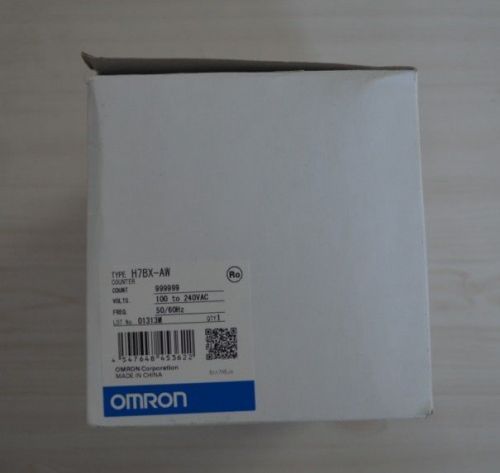 New in box OMRON counter H7BX-AW AC100-240V