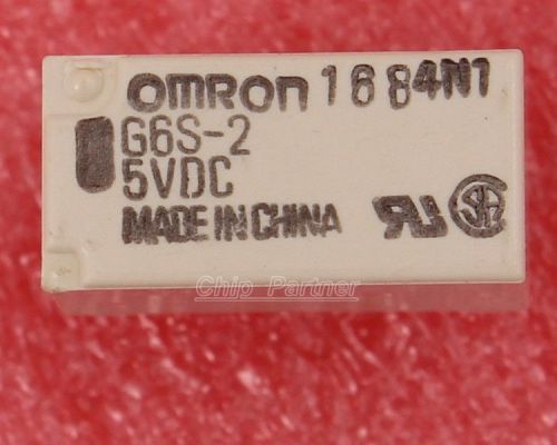 5v relay g6s-2-5vdc 2a 250vac/dc220v 8pin for omron relay for sale