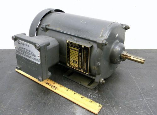 Baldor m7007a explosion proof motor 1/2 hp 1140 rpm 3-ph used for sale