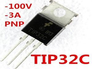 10X TIP32C TIP32 PNP Bipolar transistor BJT -100V -3A TO-220 Medium power linear