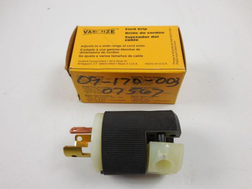 Hubbell Plug Twist Lock Insuigrip 15A 125V HBL7567C NEW IN BOX