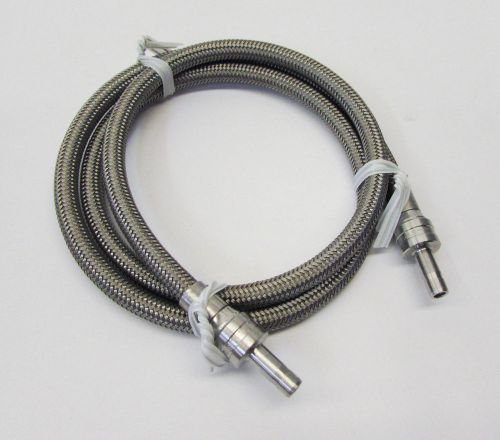 Swagelok ss-4bht-36 1/4 inch 36 inch stainless steel braided ptfe hose for sale