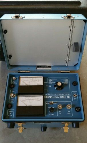 Signalcrafters model 70 automatic vlf power-swr meter for sale