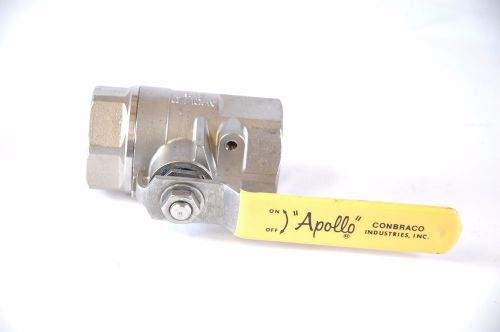 Apollo. 1-1/4&#034; threaded ball valve  1500 wog /316ss for sale
