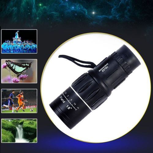 16 x 52 dual focus zoom night vision optic lens camping monocular telescope new for sale