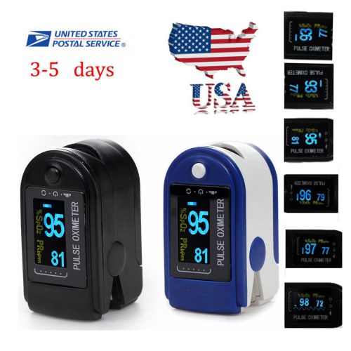 CONTECcolor OLED Finger Pulse Oximeter,Oxygen Monitor SPO2 PR, CMS50D,US SHIP