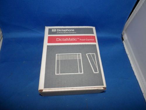 Pitney Bowes Company Dictaphone DictaMatic Foot Control
