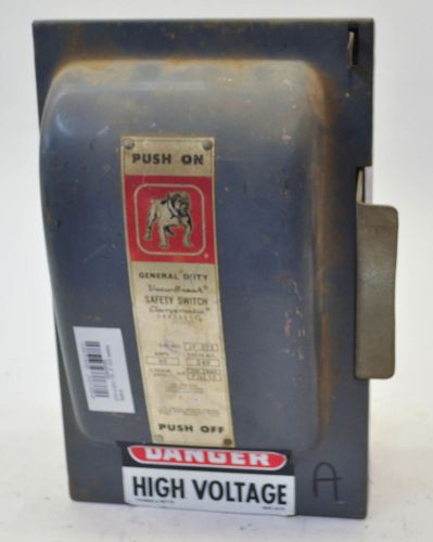 Siemens ITE JF-322 60A 240V Bulldog General Duty Vacu Break Safety Switch