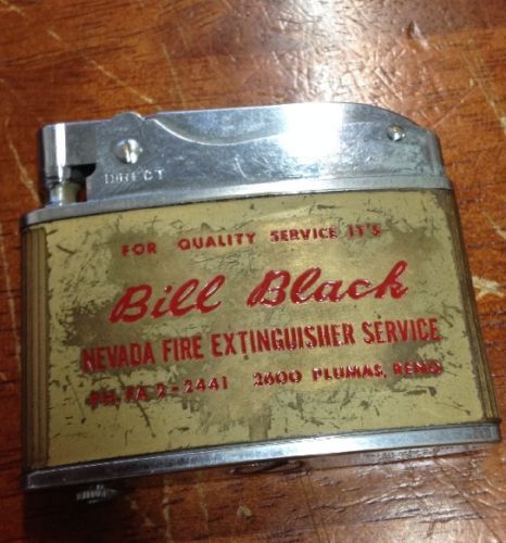 Bill Black Nevada Fire Extinguisher Service &#034;dont Be An Ash&#034;