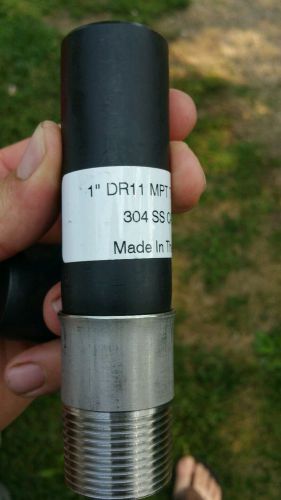1&#034; mpt hdpe socket fusion stainless geothermal for sale