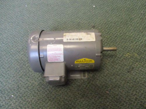 Baldor Industrial Motor M3550 1.5HP 3450RPM 208-230/460V 4.9-4.6/2.3A Used