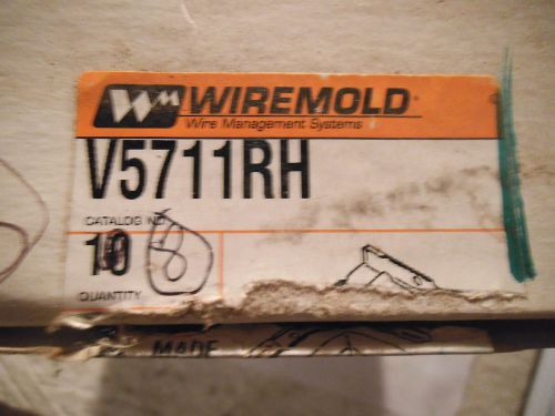 Wiremold legrand v5711rh internal elbow 90 deg (8 pack) - new for sale