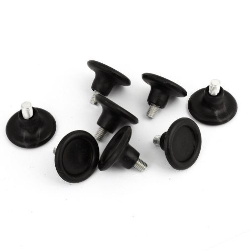 8 pcs adjustable threaded metal rod leveling support foot 37mm dia for sale