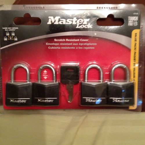 Master locks - set of (4) for sale