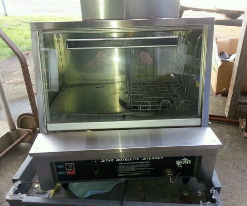 Star Satellite Steamer Commercial Hot Dog / Bun Steamer (120v) 178A Used Works