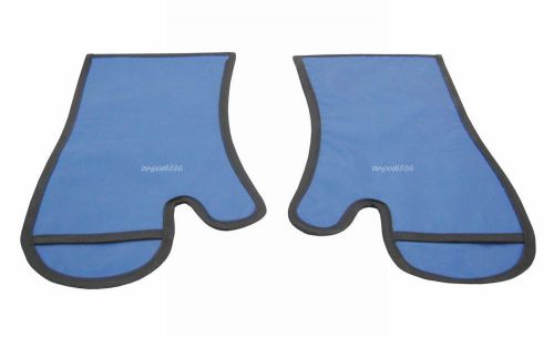 1PC SanYi New X-Ray Protective Glove (veterinarian use) 0.5mmpb Blue FA14(ve)