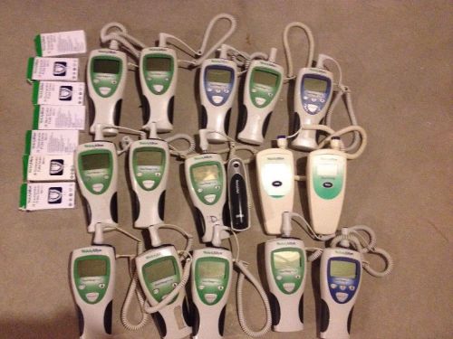 Welch Allyn Suretemp 692, 690, 679, Plus Thermometer LOT 15 Total (Used)