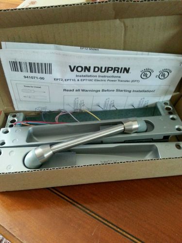 Lot of 6 new ept-10 sp28 von duprin power transfer, ten 24-gauge wires silver for sale