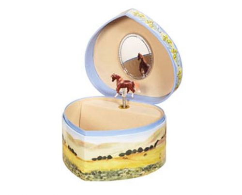 Breyer Love of Horses Musical Jewelry Box Great Children&#039;s or Christmas Gift!