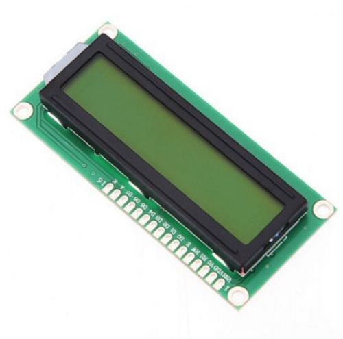 LCD 1602 yellow screen with backlight display 1602A 5v module for arduino