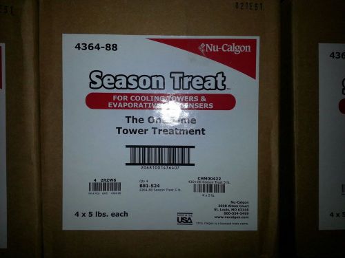 NU-CALGON, 4364-88, Scale Inhibitor,4 of the  5 Lb Canisters 20 lbs